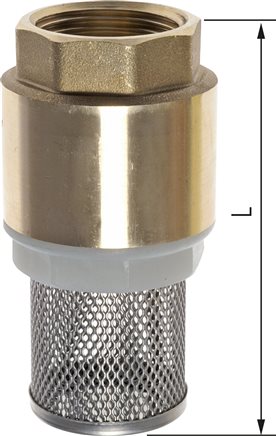 Exemplary representation: Foot valve lightweight design