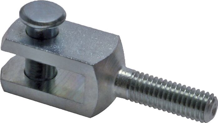 Exemplary representation: Clevis (male thread) with bolt