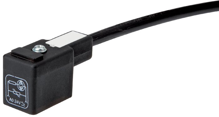 Exemplary representation: Connecting cable, plug size 1